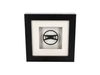 Volant 911 '69 Butterfly Porsche Art - Coffret encadré échelle 1:8 - 91461380512, 90134780200, 90161380500, 90161380501, 91161380500, 91434709110, 91461380511