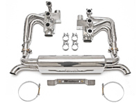 Uitlaatdemper / demper RSR-stijl headers. Porsche 993 - 99311104510, 99311104514, 99311104511, 99311104611, 99311104614, 99311104610, 99311104613, 99311321316, 99311321338, 99311321343, 99311321344, 99321103905, 99321103907, 99321103910, 99321103911, 99321104005, 99321104007, 99321104010, 99321104011