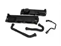 Engine Crankcase Breather Kit Porsche 957 Cayenne S / GTS 4.8L 2009-2010 - 94810723502, 94810723603, 94810524504, 94810724702, 94810724502