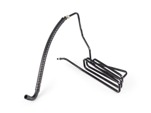 Return line to cool power steering oil. Porsche 944 82-85 - 94434745902, 94434745900