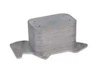 Radiator oil cooler on engine. Porsche 957/958 Cayenne Diesel - 95510727100, 95510717600, 059117021K