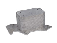 Radiator oil cooler on engine. Porsche 957/958 Cayenne Diesel - 95510727100, 95510717600, 059117021K
