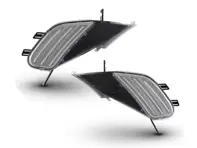 LED sequenziali laterali con lente trasparente. Porsche Cayenne 955 - 95563103300, 95563103301, 95563103400, 95563103401