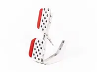 Rennline REV3 4PC Pedal Set Perforated. Porsche 986 Boxster / 996 Manual cars - A13.3P2119, A133P2119