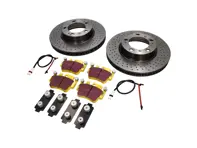 Remschijfpakket Sport EBC Remblokken Porsche 996 1997-04 - DP41514R, 99635140X01BRE, 99635108802, 99661236501, 0776, 99635294903, 99735193904, 2330, 99635294902, 99735193905, 99735193907, 99635294904, 1663100877, 1663100887, 99635140500, 99635140501, 99635140502, 99635140600, 99635140601, 99635140602, 09C88011, 9963510880, 99661236500