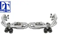 Silenziatore di scarico Bypass X-Pipe con valvole. Porsche 991 (911) 2012>> DesignTek - 3606009911, 3606009913, 3606409110, 175909-01, 115280-04, 175909