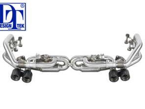 Silenziatore di scarico Bypass X-Pipe con valvole. Porsche 991 (911) 2012>> DesignTek - 3606009911, 3606009913, 3606409110, 175909-01, 115280-04, 175909