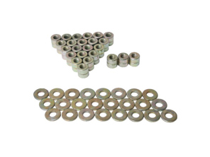 Cylinder head nuts and washers (set of 48 parts) Porsche 911 65-77 / 914-6 - 99903108302, 99903108301, 90110438203
