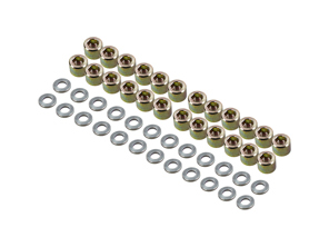 Dadi e rondelle testata cilindro (set di 48 pezzi) Porsche 911 65-77 / 914-6 - 99903108302, 99903108301, 90110438203