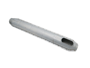 Heating tube inside sill left/right for Porsche 911/912, 1965 - 68 - 91150340000 - ECK8159, HOT11.1.103, HOT111103
