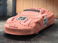 Copriauto da interno OE, con design Pink Pig. Porsche 992 (911) - 99204401215