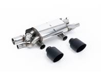 Milltek Sportuitlaatdemper (PSE) met GT-115 Cerakote zwarte eindstukken. Porsche 991.2 3.0LT / S / GTS 2015-19 - 9P1251053A, 9P1251053C, 9P1251053B, 9P1251053D - SSXPO199