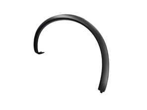 Wheel Arch Cover Lower Outer Rear (WIDER), Black. Porsche 92A Cayenne (958) 2011-18 - 958559827109B9, 958559828109B9