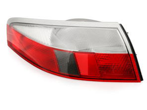 Blinkereinheit hinten, klar / rot. Porsche 996 - 99663148500, 99763148600, 99663148602, 99663148502