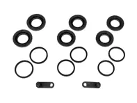 Kit de joints et de cache-poussière pour étriers de frein avant à 6 pistons. Porsche 718 Boxster / Cayman / 991 / 992 - 9P1698671, 9P1698671A, 9P1698671B - 230047