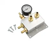 Brandstofdrukregeleenheid met slangkoppelingen met weerhaken. Porsche911 - PM-O403-0