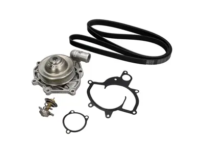 Kit pompa acqua, cinghia e termostato. Porsche 996 Turbo / 996 GT3 - 99610601175, 99610601172, 99610601173, 99610601174, 99610601177, 99610601176