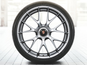 20'/21' 918 Spyder magnesium wheels & summer tyres Original Porsche - 91804460006