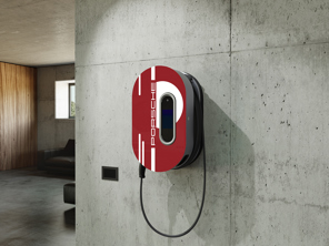 Copertura di design nel design 917 Salisburgo per stazione di ricarica aperta. Porsche Taycan / Cayenne E-Hybrid / Panamera E-Hybrid - 7PP915706A, 9J104400030