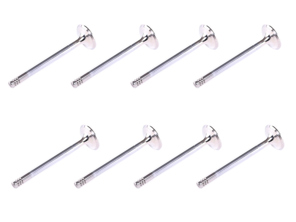 发动机气缸盖排气阀套件。保时捷 95B.1 Macan V4 2.0L - 95810961100, 95810961101, 95810961110