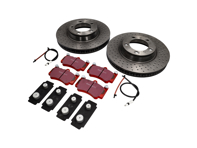 Pack Disques de Frein avec Plaquettes Sport EBC Porsche 997 C2 3.6L - 9963514XX04BRE, 99635141004, 99635140904BRE, 99635140904, DP31515C, 99635108901, 99761275701, 99761267801, 99635194911, 99635194912, 99635194913, 99635194910, 99735194902, 99735194903, 99735194904, 99635140903, 99635141003, 09C87711, 9P1615301A, 9P1615302A, 99761275700, 99761267800, 1697301580, 1697302000