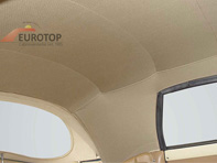 Hemelbekleding cabrioletdak. Porsche 356 - 64455550121/1, 64455550121