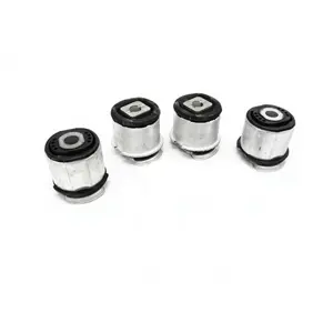Set di 4 boccole anteriori del telaio ausiliario della sospensione posteriore. Porsche Macan - 8R0505145K, 95B505145, 8R0505145A