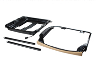 Frame van de zitting. Porsche 911 1963-73 - 90152100922, 90152100925, 90152101022, 90152101025, 90152101021 - 1689804070, 1689804080