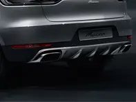 Piastra paramotore in acciaio inossidabile (posteriore). Porsche 95B Macan / Macan II - 95B8078376M7, 95B807837A6M7