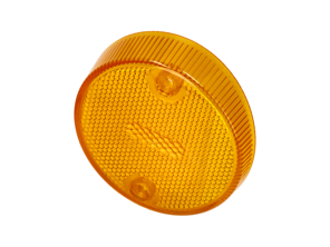 Side marker lamp lens, yellow. Porsche 914 - 91463194500, 91463194600 - 1696001870, 1696001880