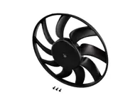 Water radiator electric fan, 400W. Porsche 95B Macan 2.0L - 9A795945516, 8K0959455K