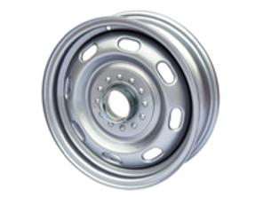 15' 4.5J Stahl 'Knock off' Felge, Lackiert Porsche 356