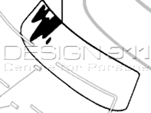 Parabrisas delantero transparente. Porsche 356 T2/T5 (+T6 CABRIO)