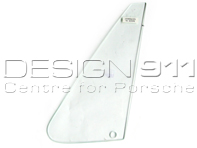 Vetro della finestra anteriore 1/4, trasparente. Porsche 911/912 65-73 TARGA - 90154250140, 90154250240