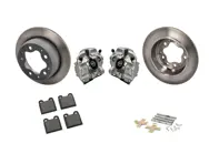 Kit étrier, disque et plaquettes de frein arrière. Porsche 356C 1963-65 - 91135293901, 91135293902, 90135240111, 90135296510, 90135296610, 90135296511, 90135296611