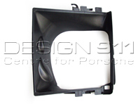 Air duct for front bumper. Porsche 958 Cayenne Turbo / Diesel 4.2L - 95857564121, 95857564221