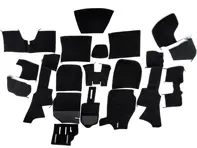 Juego completo de alfombras interiores para Porsche 911 69-73 Coupe RHD