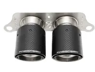 Embouts Deluxe Dual Style - Fibre de carbone. Porsche 991.2 GT3 / GT3 RS - 99111125395, 99111125380, 99111125791