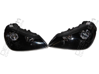 Scheinwerfer Sport Schwarz Version Litronic Porsche Cayenne 957 2007>> - 95563117540, 95563117640