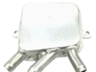 Crankcase breather oil tank lightweight aluminum version. Porsche 356 Carrera - 69210707901 - PRS1B