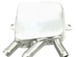 Crankcase breather oil tank lightweight aluminum version. Porsche 356 Carrera - 69210707901 - PRS1B