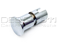 Front 1/4 window chrome pivot bearing. Porsche 911 65-77 - 90154255822, 90154255851