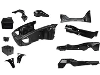 Karosserie-Vorbau-Set komplett mit Innenaufbau. Porsche 911 68-72 - 1680503810