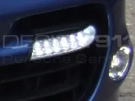 Luces de circulación diurna (aspecto DRL) LED para Porsche 997 Turbo