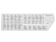 Componentkaartzekering & relais. Porsche 911 Turbo (1989) - 93061224303