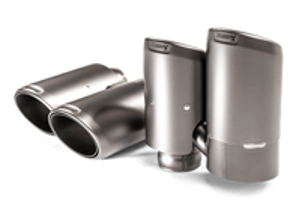 Akrapovic 尾管套件（钛金属）适用于保时捷卡宴（9YA）2019款>> - 9Y0253823H, 9Y0253823DE, 9Y0253823EK, 9Y0253824, 9Y0253824DQ, 9Y0253824DR