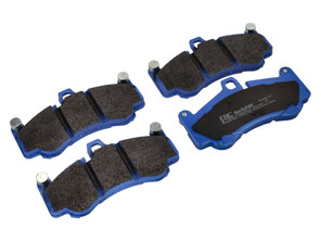 EBC Blaue Bremsbeläge NDX RACE Vorne. Porsche 996 GT2/GT3 / 997 Turbo/GT3 - 99635194800, 99635194802, 99735194700, 99735194701, 9735194702 - DP51516NDX