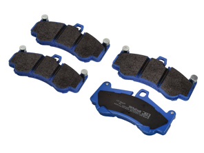EBC Blue remblokken NDX RACE Voorzijde. Porsche 996 GT2/GT3 / 997 Turbo/GT3 - 99635194800, 99635194802, 99735194700, 99735194701, 9735194702 - DP51516NDX