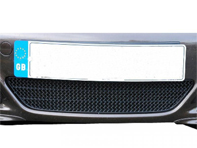 Grille centrale de pare-chocs avant en acier inoxydable ZunSport. Porsche Cayman 987.2 Homme / PDK - ZPR21609, ZPR21609B, ZPR21609, ZPR21609B