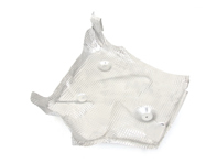 Rear bumper heat protection shield, outer. Porsche 991.2 GT3 18>> - 99150547980, 991505478080